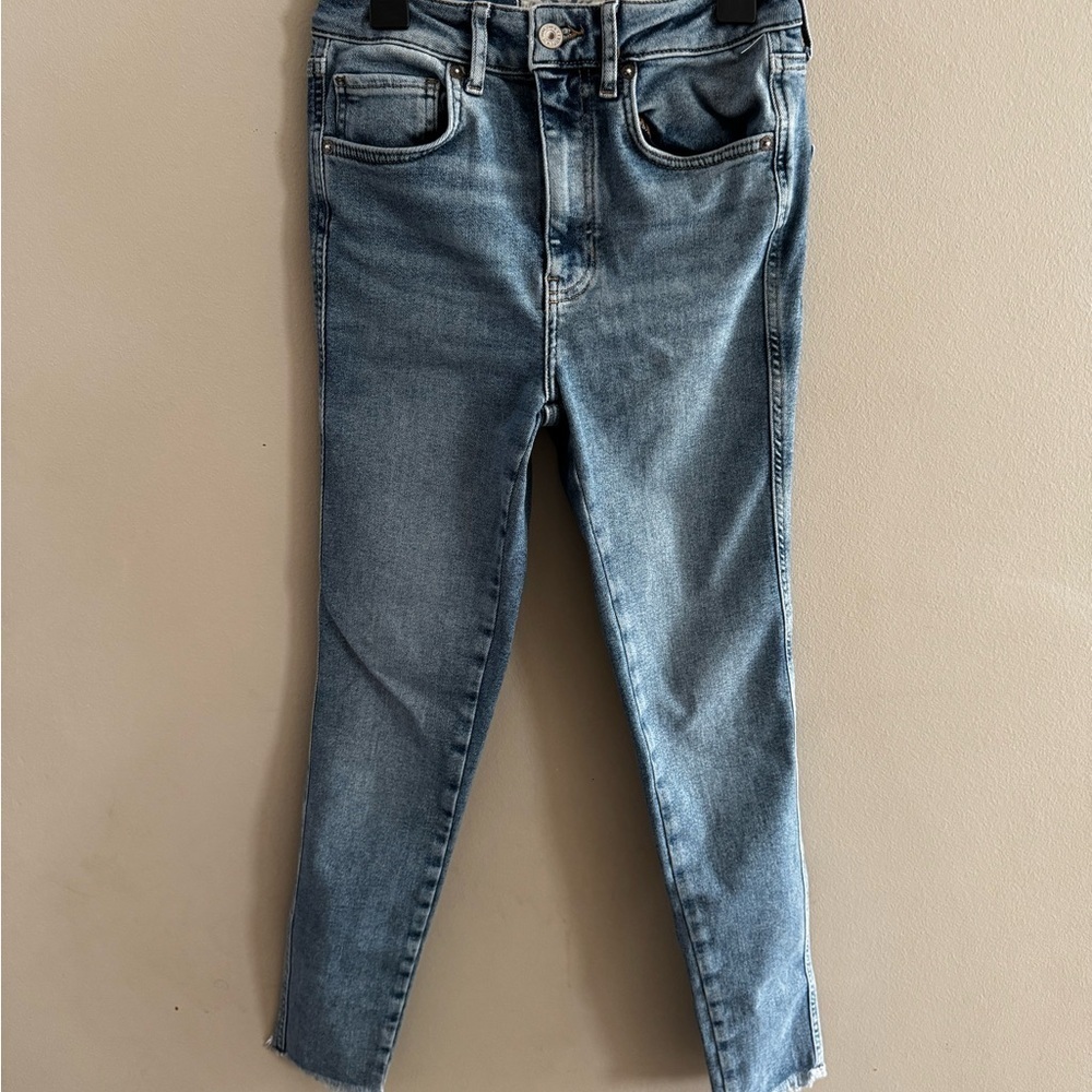 We The Free Light Blue Skinny Jeans